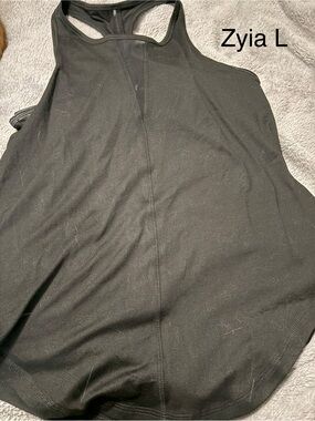 ZYIA Black Racerback Workout Tank